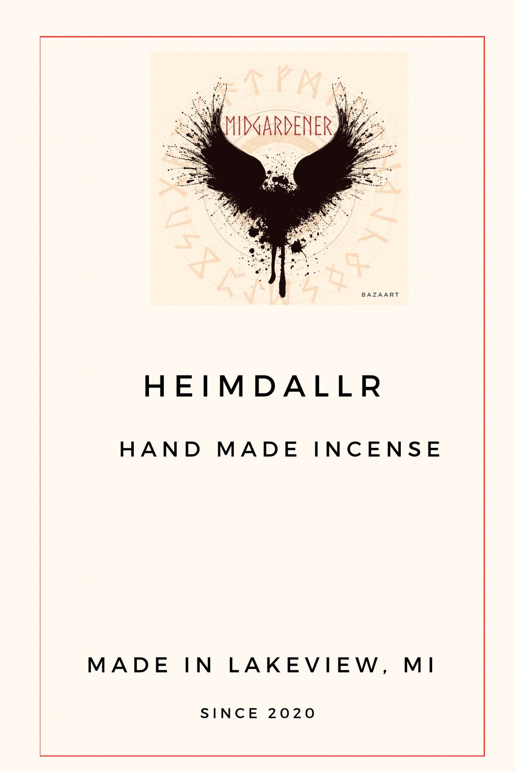 Hand Dipped Incense