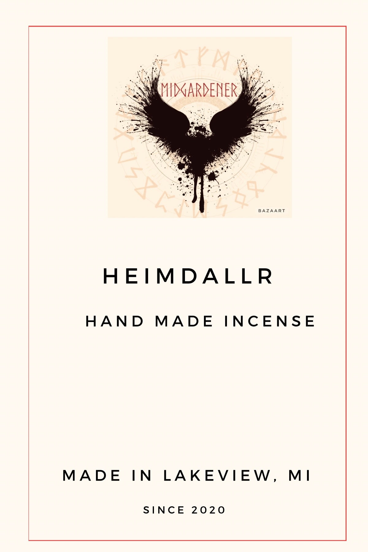 Hand Dipped Incense